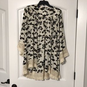 Women’s Leopard Kimono